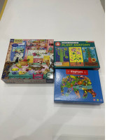 Set of children's puzzle