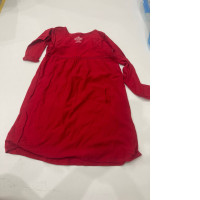 Red girl's dress