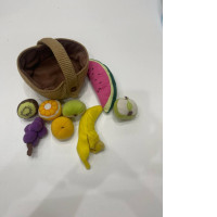 Set of soft fruits toy