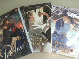 3 volumes of book in Thai, love