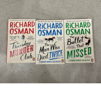 Set of 3 books by Richard Osman