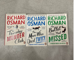 Set of 3 books by Richard Osman Set of 3 books by Richard Osman