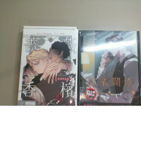 Gift box set 2 volumes of Roses and Champagne book in Korean, anime, each box contains insert cards, bookmarks and acrylic figure