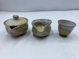 Set of 3Glass, teapot, teacup Set of 3Glass, teapot, teacup