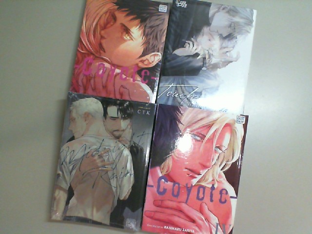 4 Volume Anime Book Set, Korean Language 4 Volume Anime Book Set, Korean Language