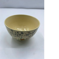 Glass, cup, Japanese, light yellow