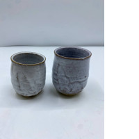 Set of 2 Glass, tea glass, Japanese, marble pattern Set of 2 Glass, tea glass, Japanese, marble pattern