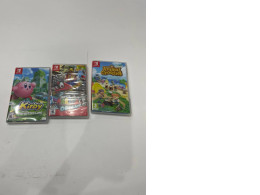 Set of Nintendo switch games