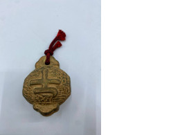 Brown front door bell