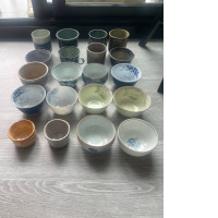 Set of 20 Glass, Japanese tea glass Set of 20 Glass, Japanese tea glass