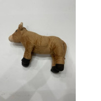 Brown cow soft toy