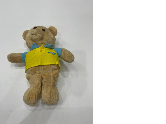 Bear in yellow t-shirt soft toy Bear in yellow t-shirt soft toy