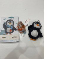 Knitten set pinguin