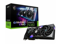 MSI   GeForce   RTX   5080   16G   Gaming   Trio   OC   Graphic   Card   -   16GB   GDDR7,   2.70   GHz   Boost,   Triple-Fan   Cooler,   3x   DisplayPort,   HDMI   -   G5080-16GTC   (3   Year   Warranty)