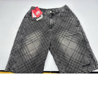 ECKO Men's black denim shorts