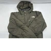 THE NORTH FACE  Dark green long sleeve zip-up hoodie sweatshirt