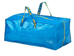 IKEA long square bag
