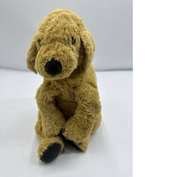 Brown dog soft toy