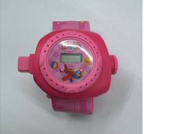 Pink kid's watch toy