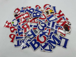 Letter stickers