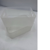 Set of 2 clear boxes