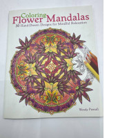 COLORING FLOWER MANDALAS