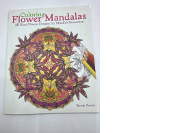 COLORING FLOWER MANDALAS COLORING FLOWER MANDALAS
