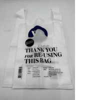 White cloth bag White cloth bag