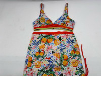 Women's fruit pattern swimsuit