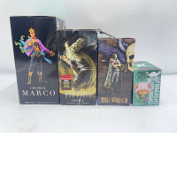 Set of 4 Japanese figures 