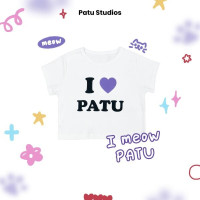 PATU White round neck T-shirt 