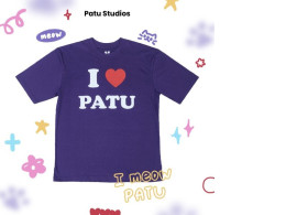 PATU Blue round neck t-shirt PATU Blue round neck t-shirt