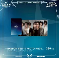 Set of 4 DEXX DEBUT OFFICIAL MERCHANDISE  Random Selfie Photocards