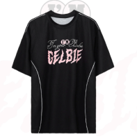 YUEDPAO Black round neck t-shirt YUEDPAO Black round neck t-shirt