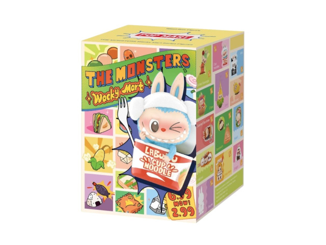 Set of 4 Pop Mart The Monsters Wacky Mart Series Figures Set of 4 Pop Mart The Monsters Wacky Mart Series Figures