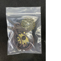 Set of 2 Gear Necklace