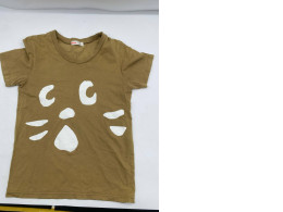 NE-NET Light brown short-sleeved round neck T-shirt 