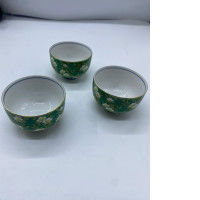 Set of 3 Japanese tea glass