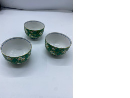 Set of 3 Japanese tea glass