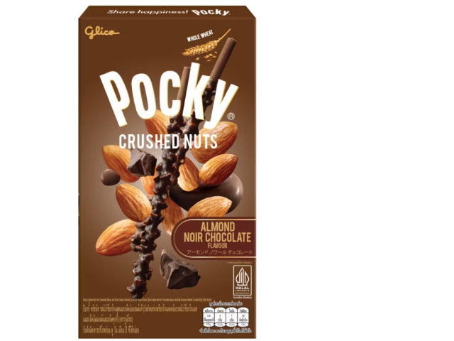 Set of 2 Pocky sticks flavor crushed nuts Set of 2 Pocky sticks flavor crushed nuts