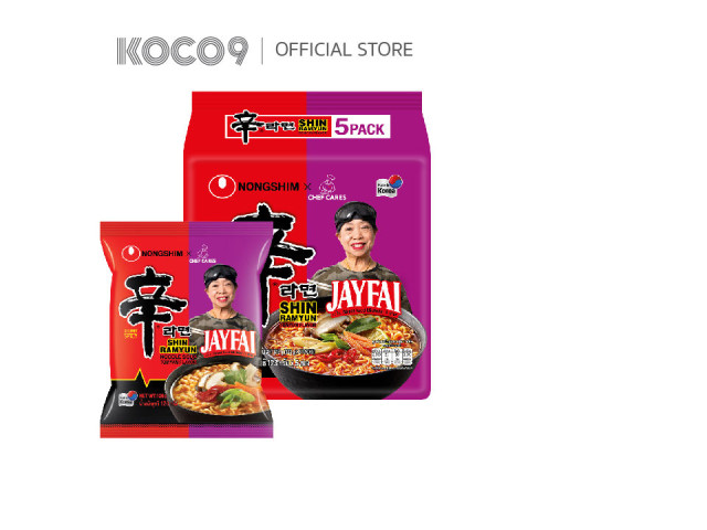 Set of 6 Nongshim x Jayfai SHIN RAMYUN NOODLE SOUP Set of 6 Nongshim x Jayfai SHIN RAMYUN NOODLE SOUP
