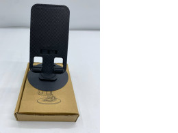 Black phone stand
