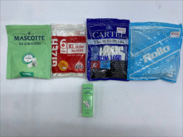 Set of 5 Cigarette filter cotton