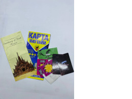 Set of 10 Brochures and postcards