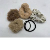 Set of 6 Women's hair ties