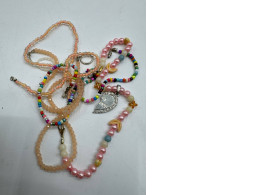 Set of 2 beaded necklace
