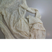 White lace dress long