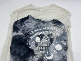 Set of 2 Long-sleeved round neck shirt