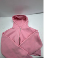 Women's pink hooded sweatshirt
