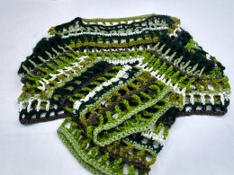 Women's knitted mesh sweater Women's knitted mesh sweater